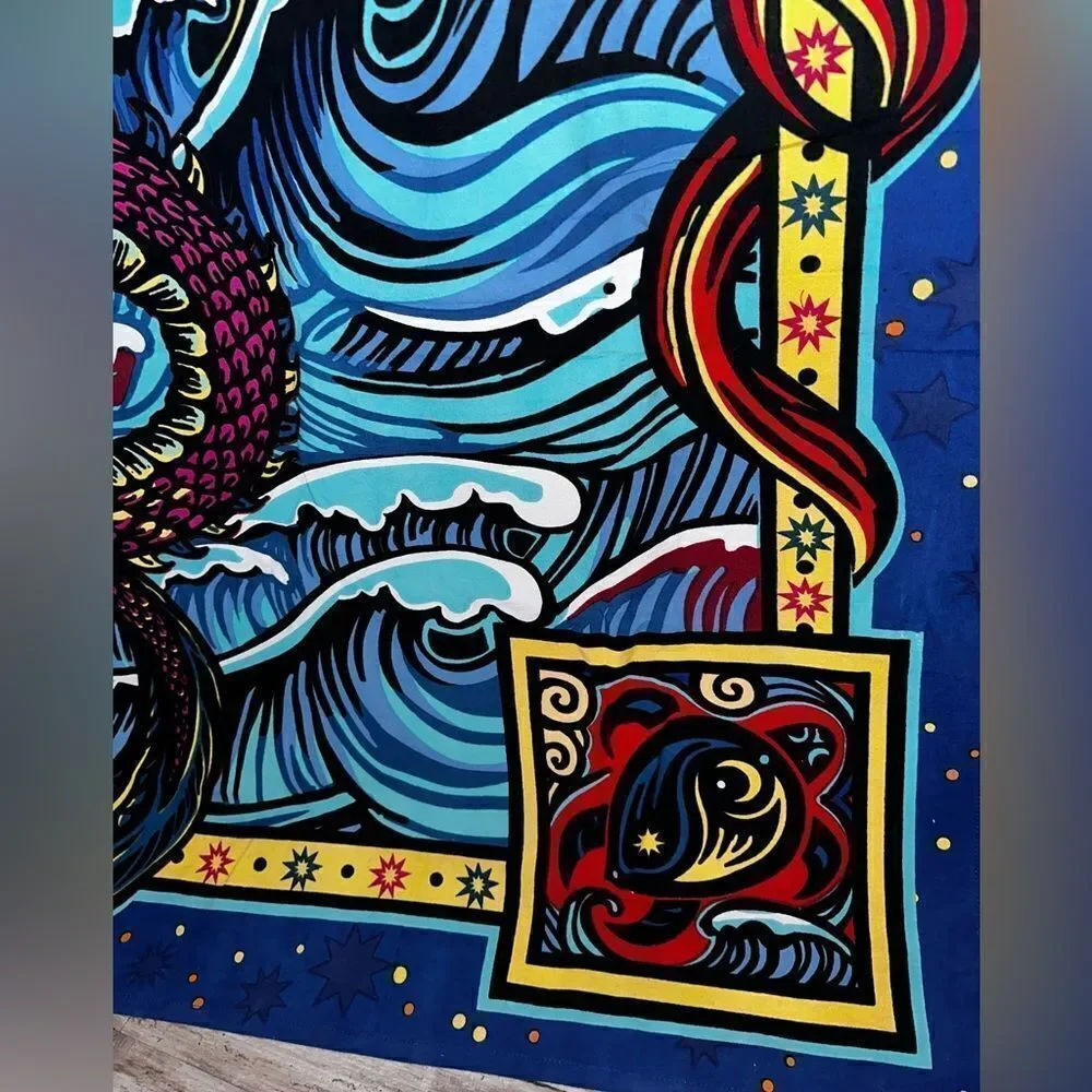 Dragon sun tapestry 60 x 90